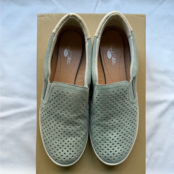 Dr Scholls Scout Blue Suede Slip On - Picture 3 of 5